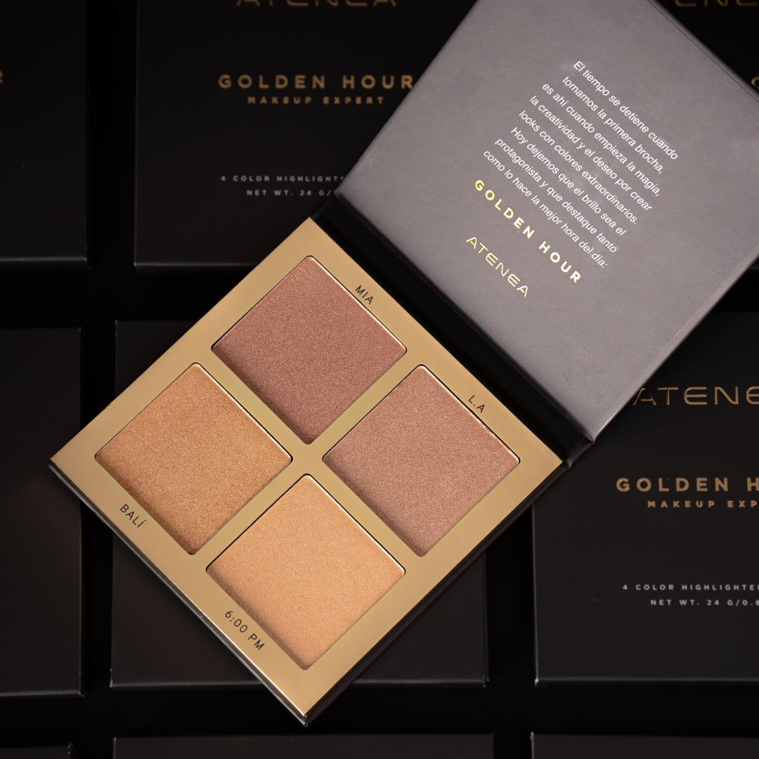 Iluminadores En Paleta x 4 Golden Hour Atenea – foto 3