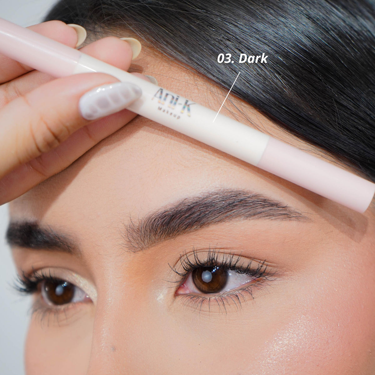 Lápiz Doble Para Cejas Ani-K – foto 3