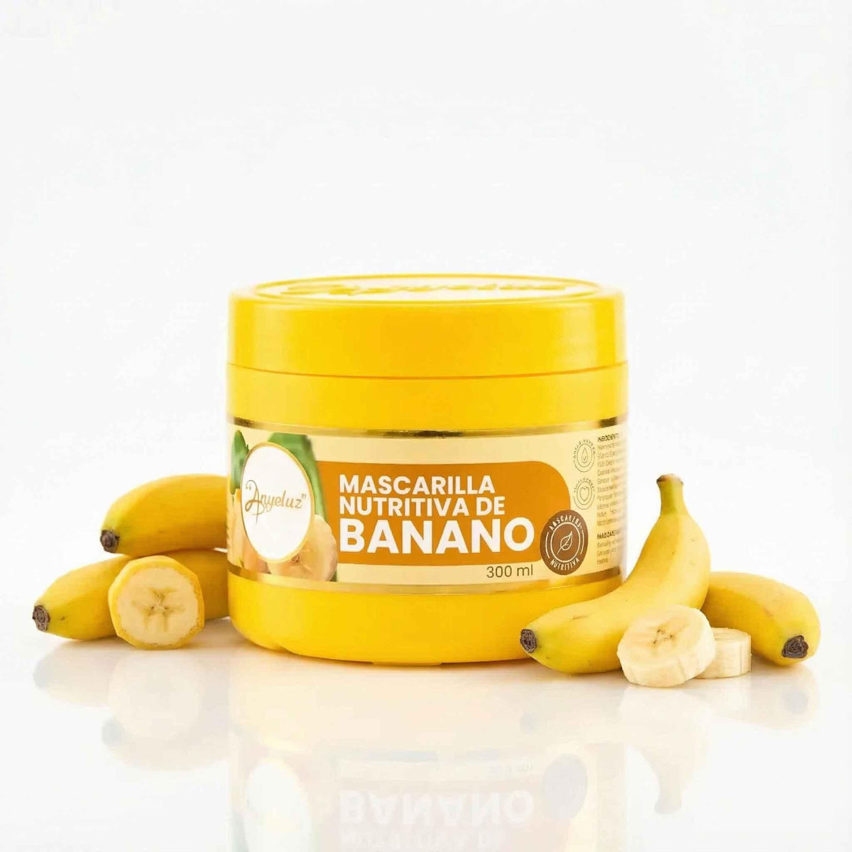 Mascarilla Nutritiva Banano x 300ml Anyeluz – foto 2