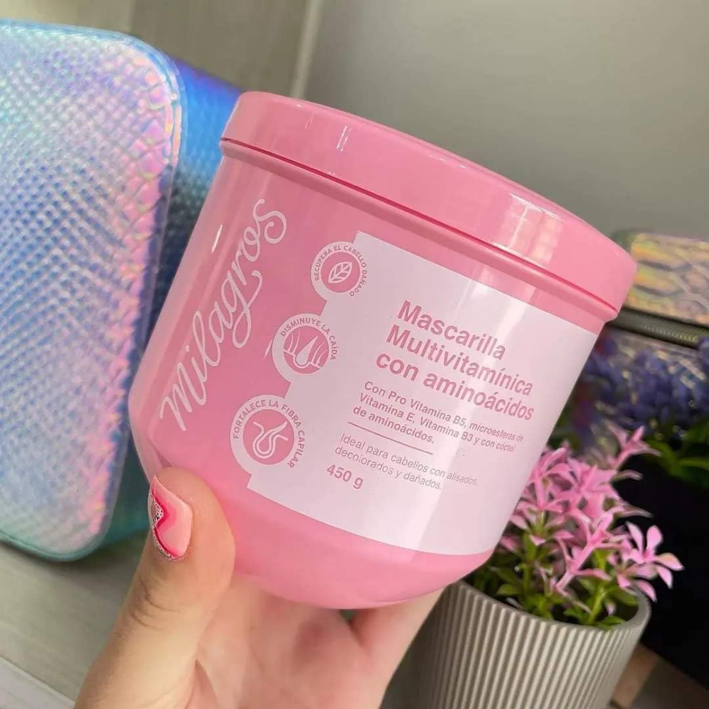 Mascarilla Multivitamínica Con Aminoácidos Milagros – foto 2