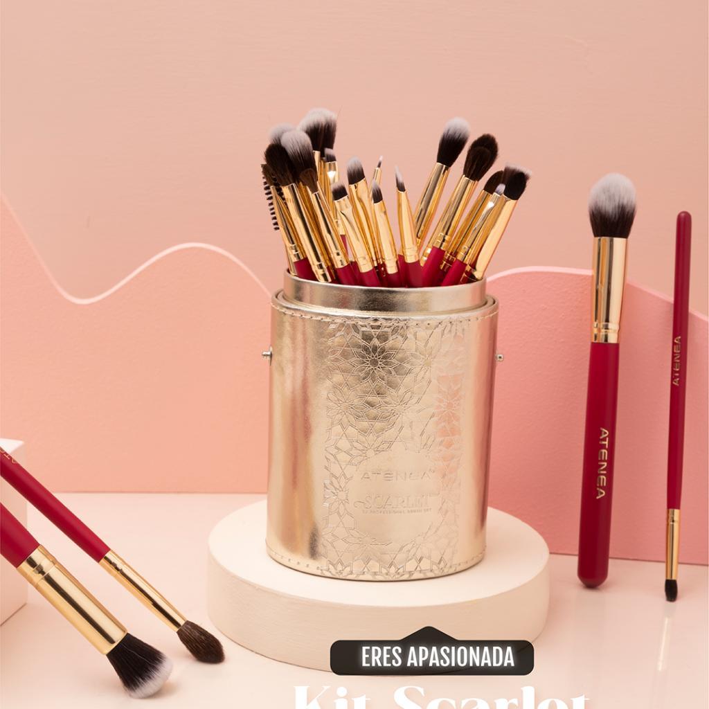 Kit de Brochas Ojos y Rostro 28 Pcs Atenea – foto 4