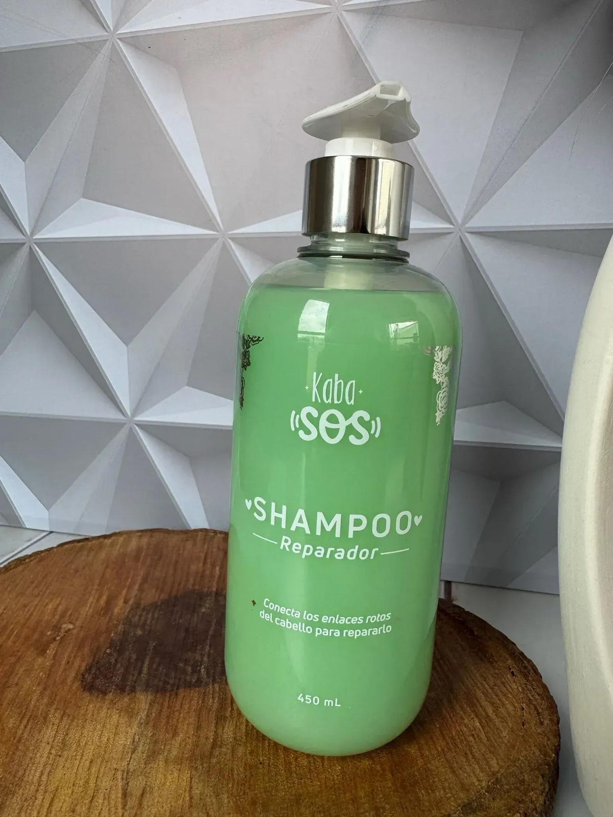 Shampoo Reparador Sos 450ml Kaba – foto 4