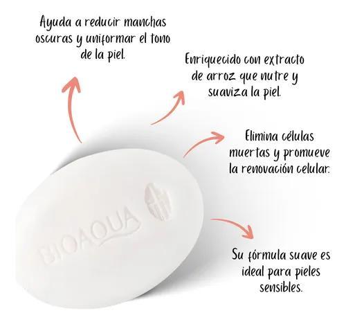 Jabón en Barra de Arroz Bioaqua – foto 5