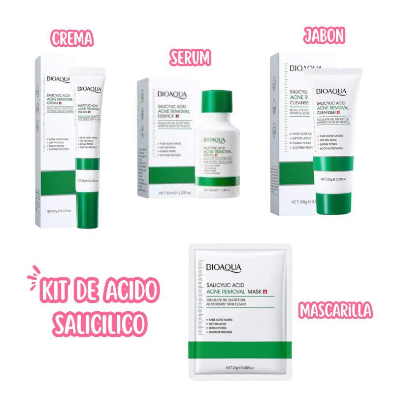 Kit Facial Ácido Salicílico Verde Bioaqua – foto 4