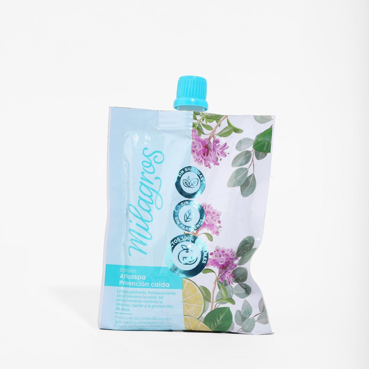 Sobres Shampoo Anticaspa Milagros 100ml – foto 2