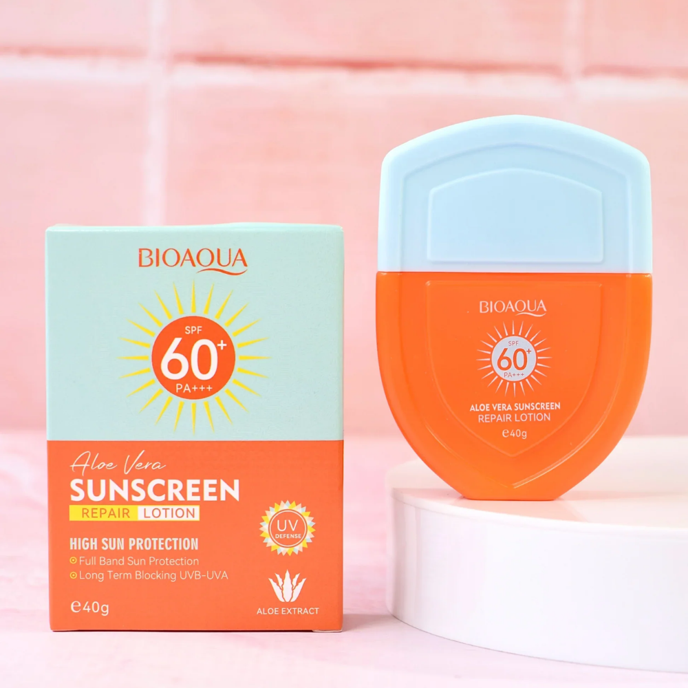 Protector Solar Aloe Vera en Crema 40gr Bioaqua – foto 2
