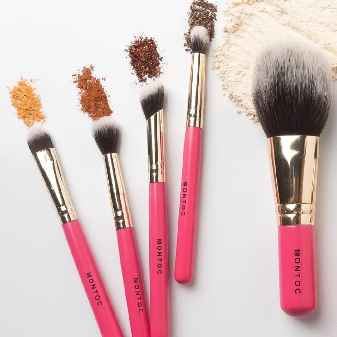 Kit Brochas Viajero Fucsia Ona Montoc – foto 4