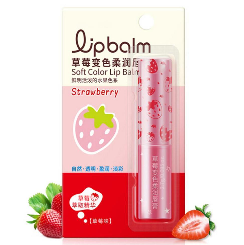 Lipbalm Hidratante Fresa Bioaqua – foto 4